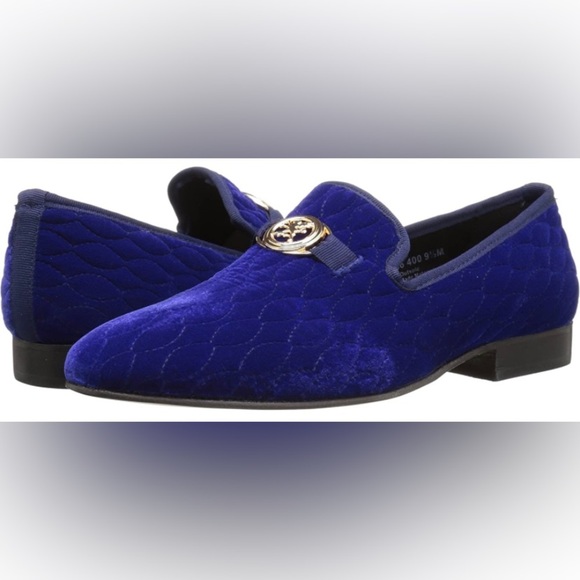 STACY ADAMS Men's Valet Velour Bit Slip-on Loafer size 12 M - Picture 1 of 11